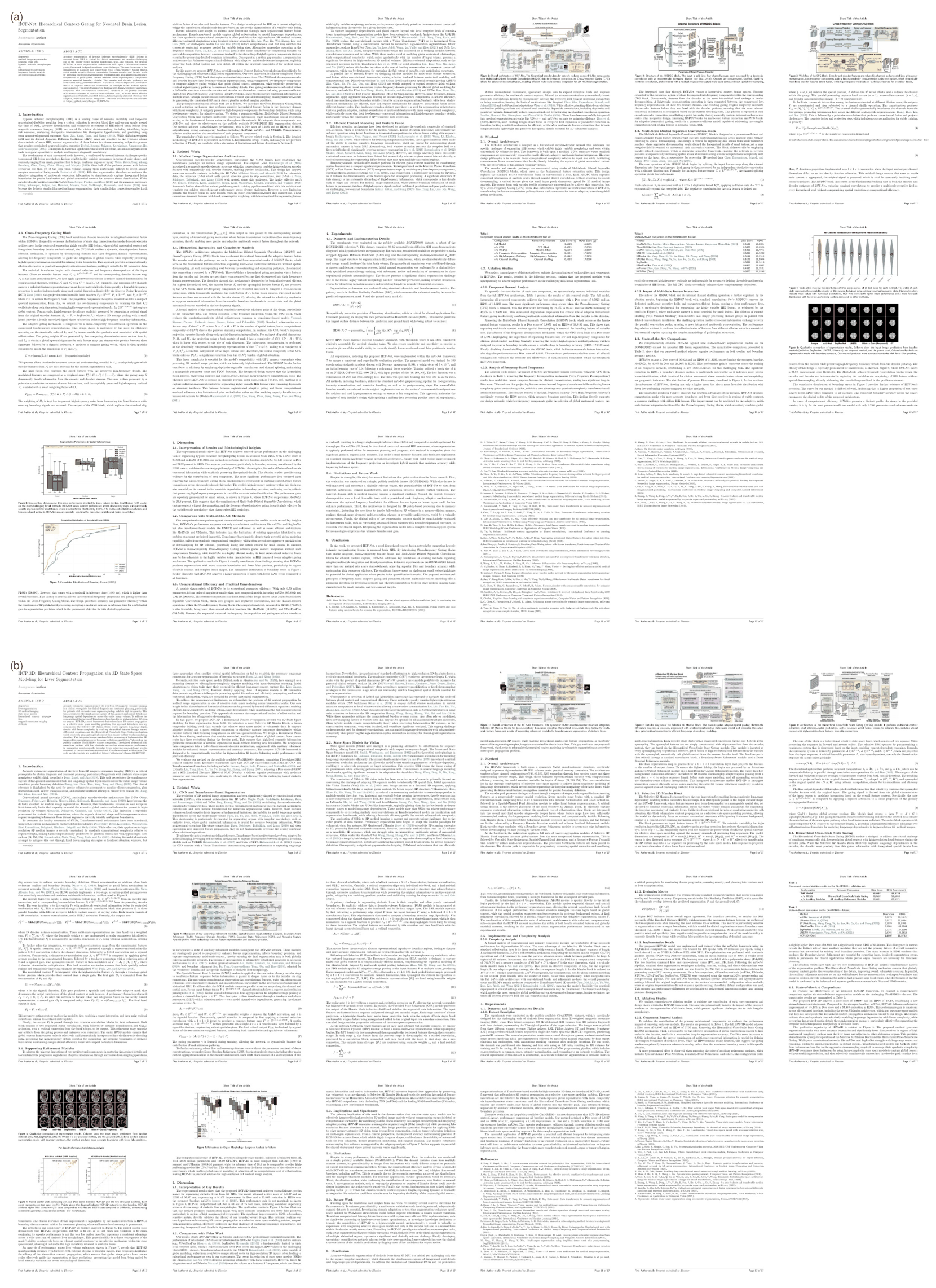 Qualitative segmentation examples